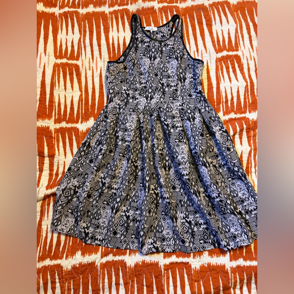 Geometric Patterned Dress